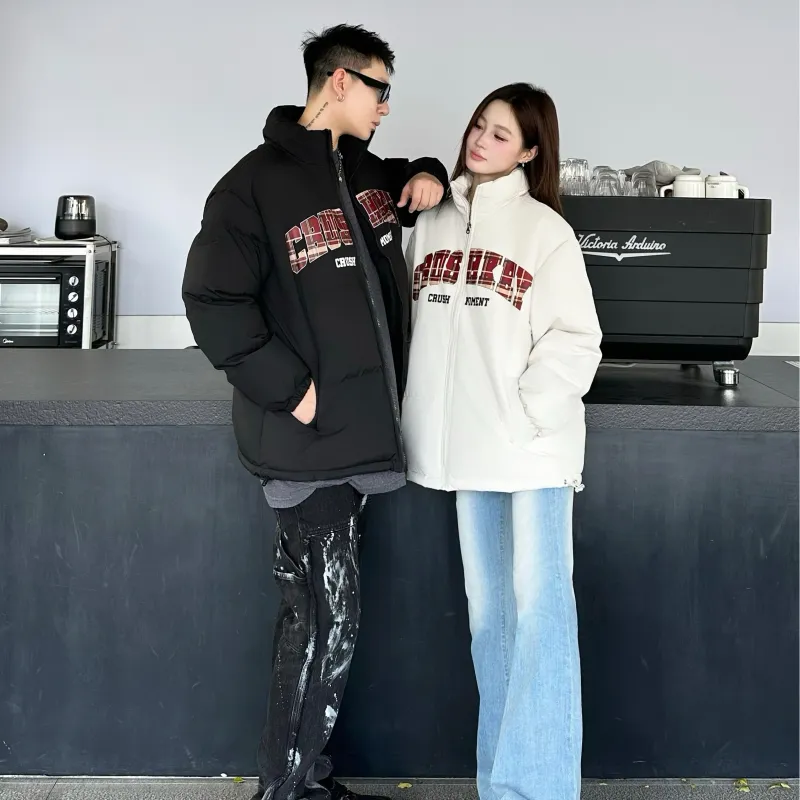 CRUSH KEY Puffer Jackets Unisex-2