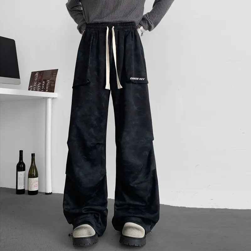 CRUSH KEY Casual Pants Unisex-3