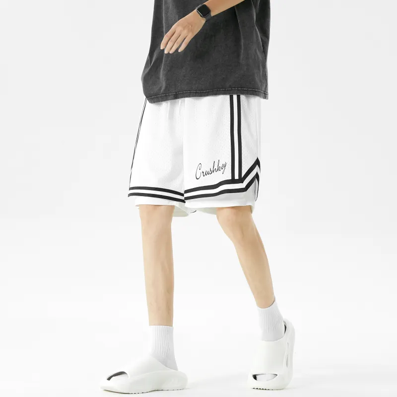CRUSH KEY Basketball Shorts Unisex-10