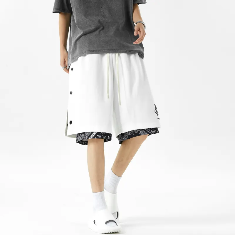 CRUSH KEY Casual Shorts Unisex-12
