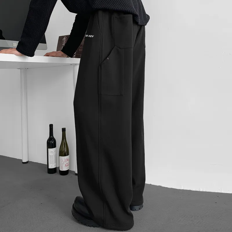 CRUSH KEY Casual Pants Unisex-5