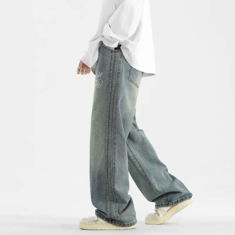CRUSH KEY Jeans Unisex-4