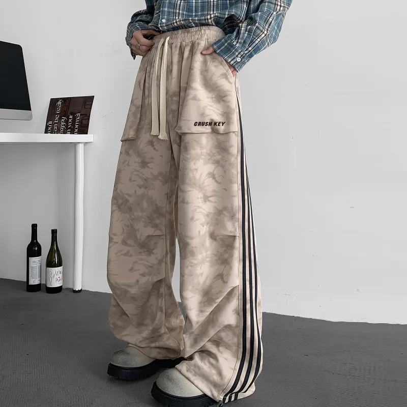 CRUSH KEY Casual Pants Unisex-16