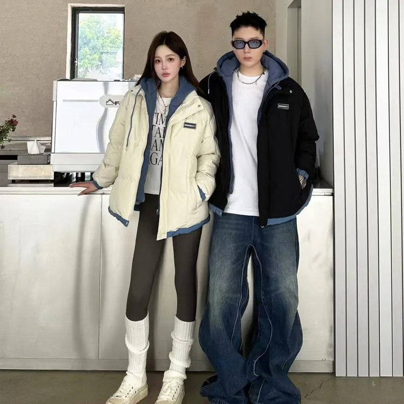 CRUSH KEY Puffer Jackets Unisex-7