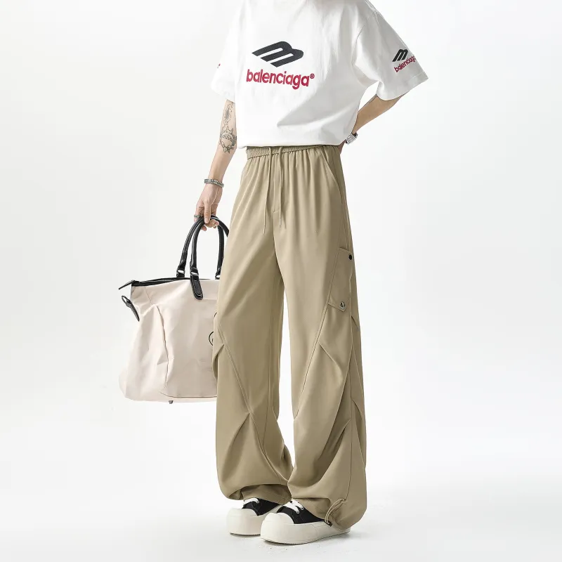CRUSH KEY Casual Pants Unisex-19