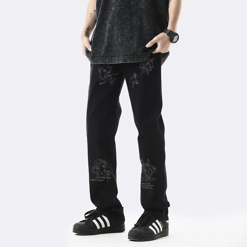 CRUSH KEY Jeans Unisex-9