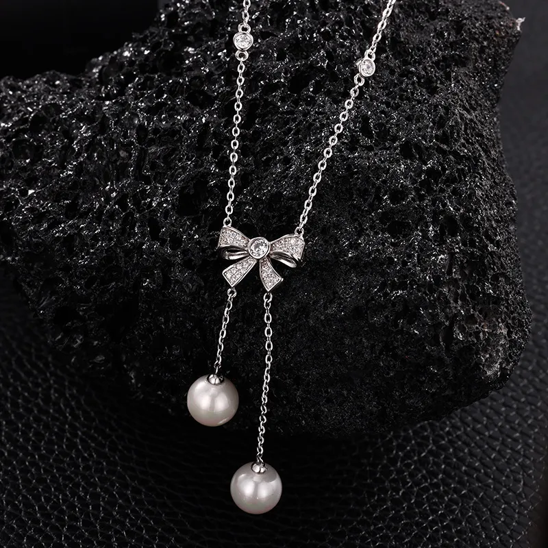 Golden Linmen S925 Silver Necklaces Women's-2