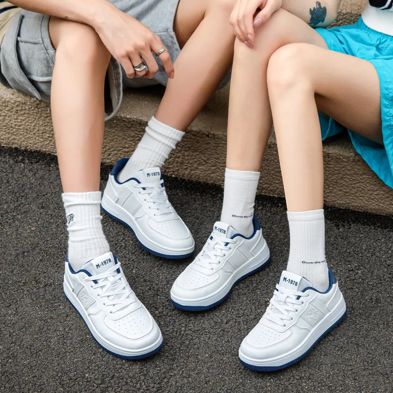Marino Orlandi Anti Slip And Wear Resistant Height Increasing Low Top Skateboard Shoes Unisex-9