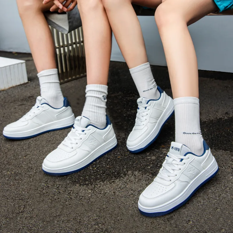 Marino Orlandi Anti Slip And Wear Resistant Height Increasing Low Top Skateboard Shoes Unisex-6