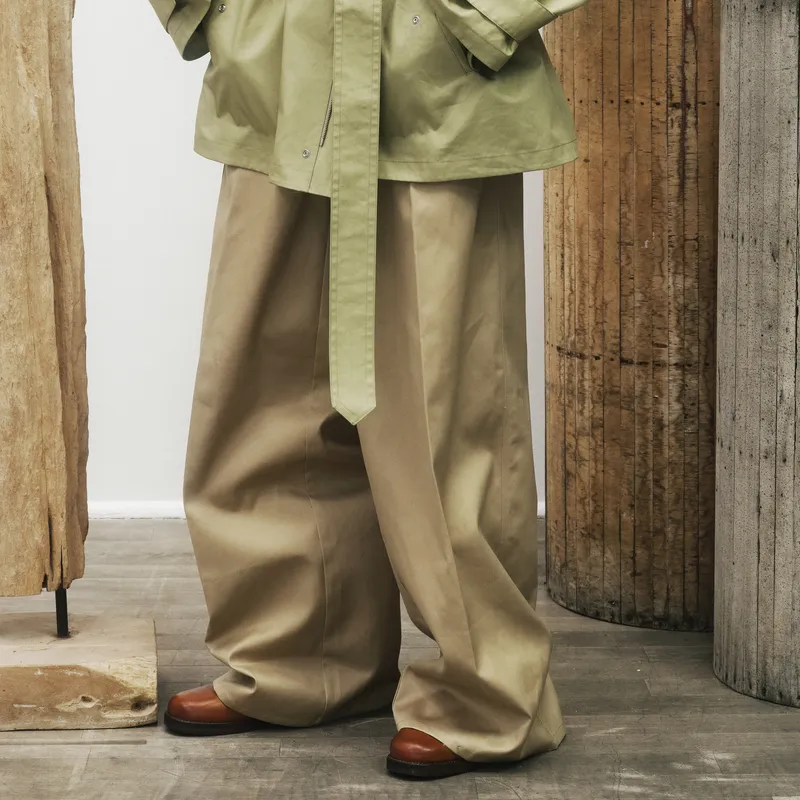 CROQUIS Casual Pants Men 250 Khaki-2