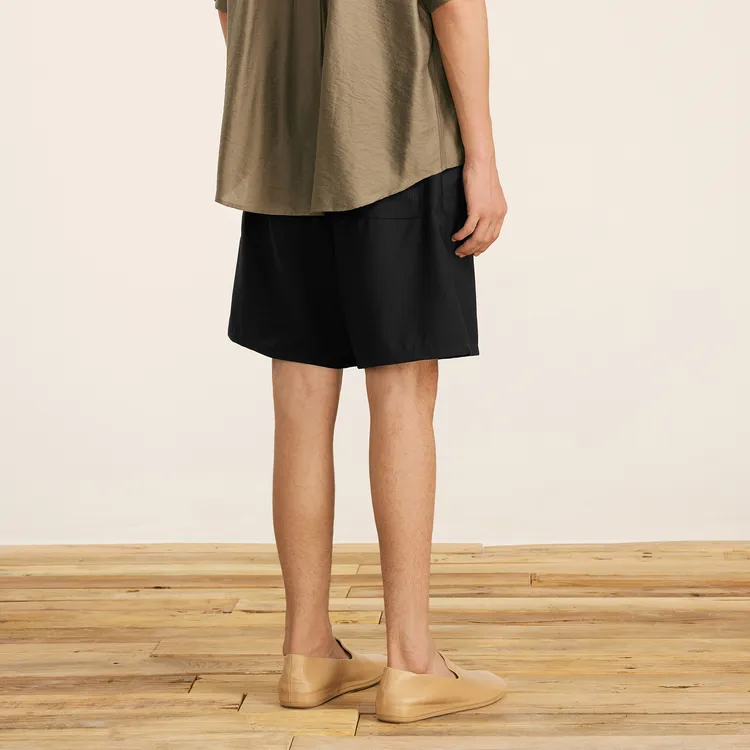 CROQUIS Casual Shorts Men's Jet Black-4