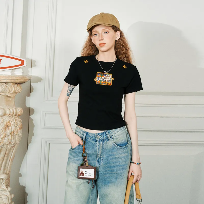 BEETLE TOWN T Shirts Women's-4