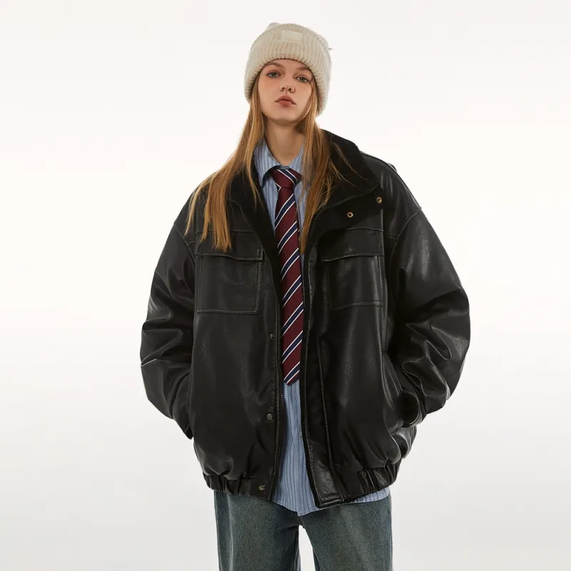 BEETLE TOWN Cotton Lint Jacket Unisex-2