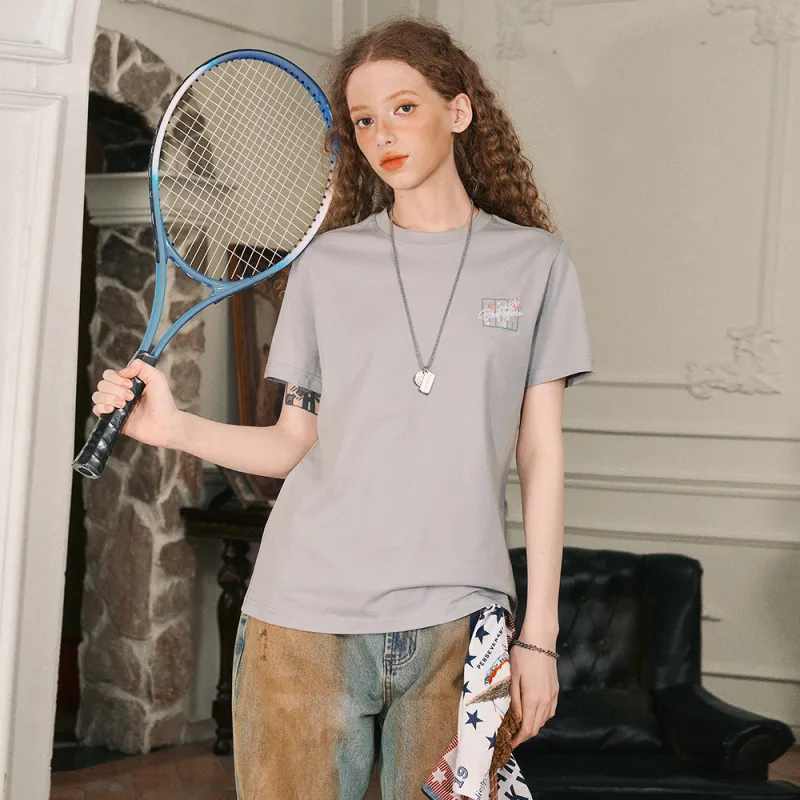 BEETLE TOWN Set in Sleeve Short Sleeved T Shirts Women's-12