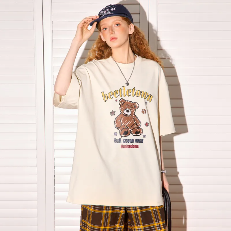 BEETLE TOWN Short Sleeved T Shirt Unisex-3