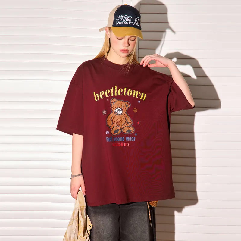 BEETLE TOWN Short Sleeved T Shirt Unisex-9