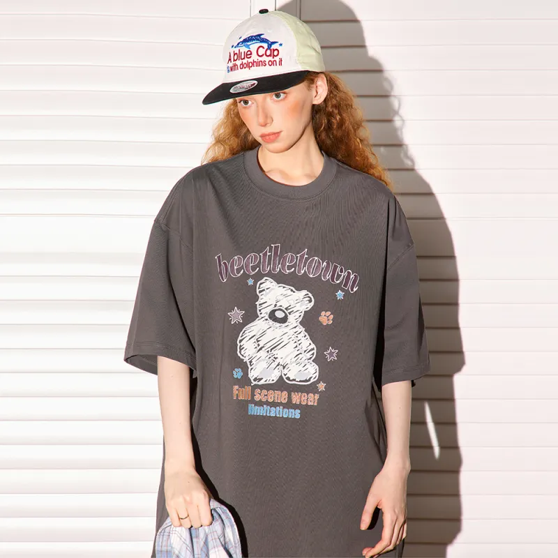 BEETLE TOWN Short Sleeved T Shirt Unisex-17