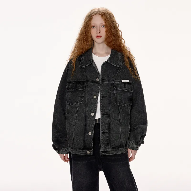 BEETLE TOWN Denim Jacket Unisex-2