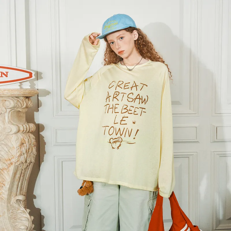 BEETLE TOWN Long Sleeved T Shirt Women's-10