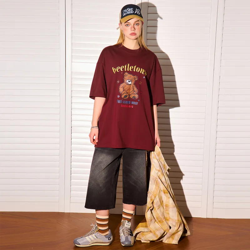 BEETLE TOWN Short Sleeved T Shirt Unisex-11