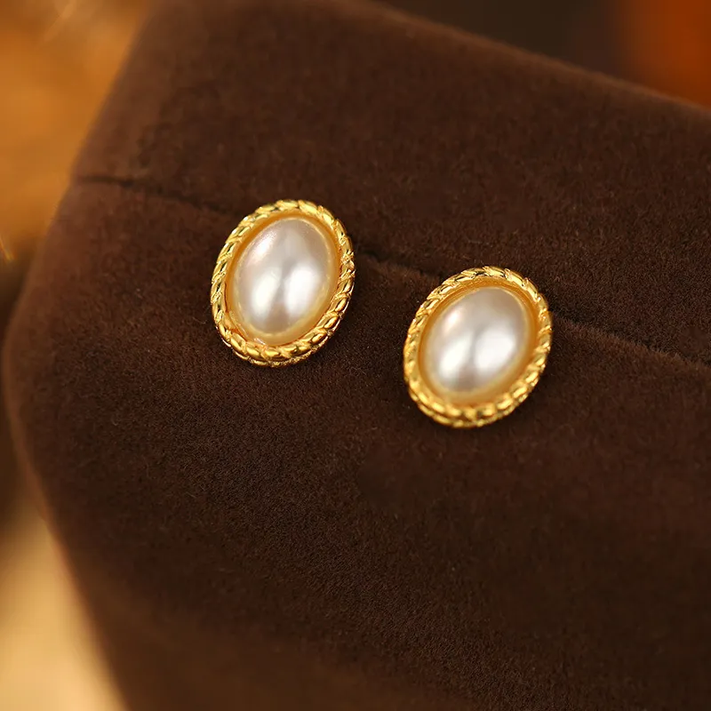 Sanpowa 925 Sterling Silver Stud Earrings Women's-7