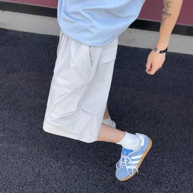 PANDA ADEVIL Casual Shorts Unisex-5