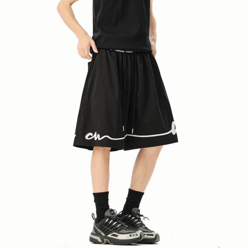 PANDA ADEVIL Casual Shorts Unisex-3