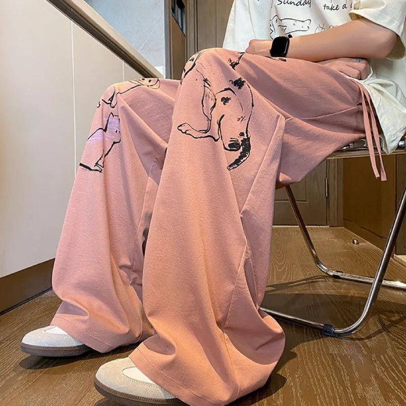 PANDA ADEVIL Casual Pants Unisex-8