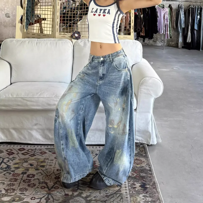 PANDA ADEVIL Jeans Unisex Blue-3
