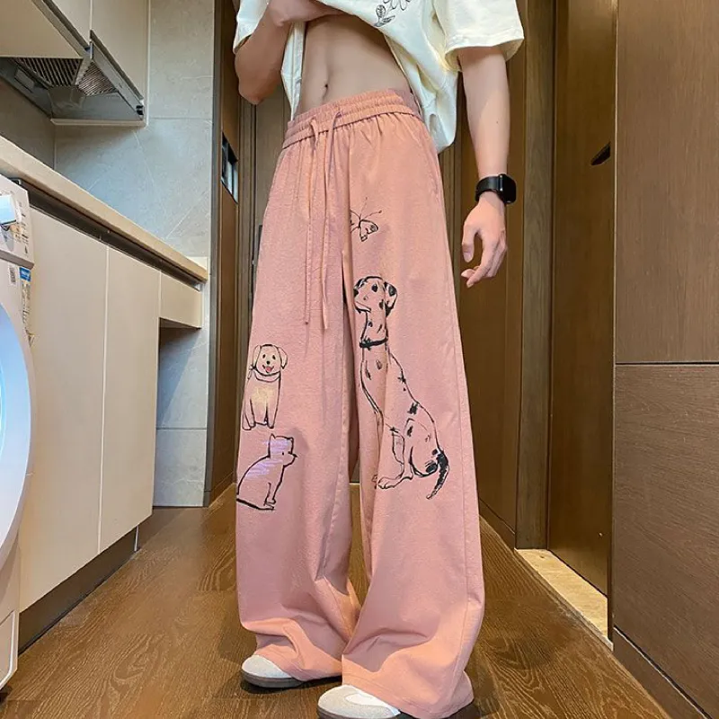 PANDA ADEVIL Casual Pants Unisex-9