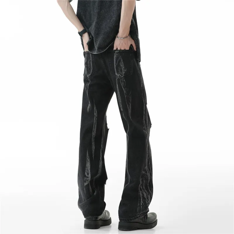PANDA ADEVIL Jeans Unisex Black-3