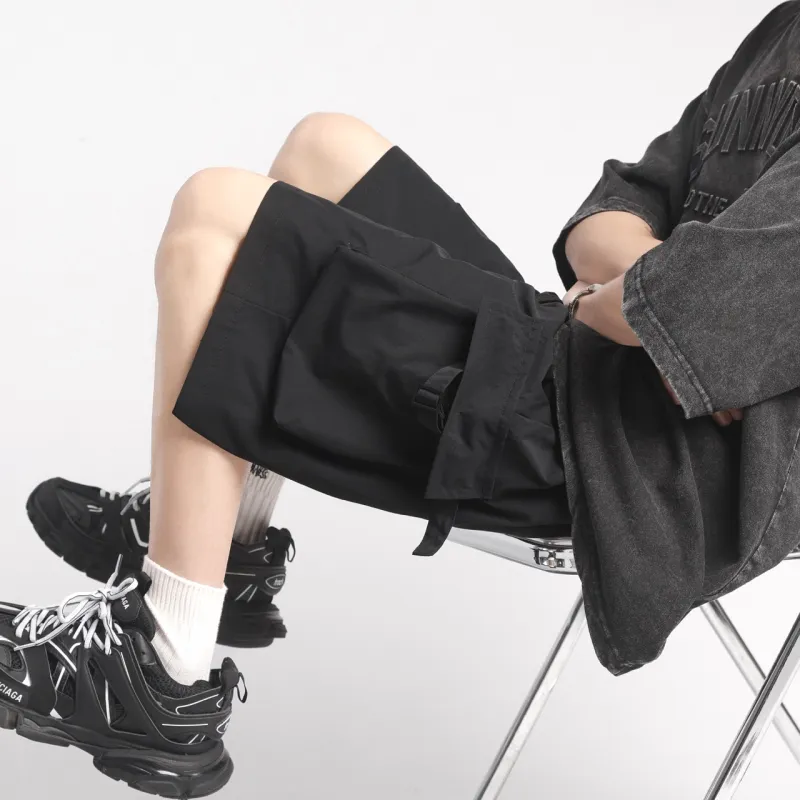 PANDA ADEVIL Casual Shorts Unisex-5