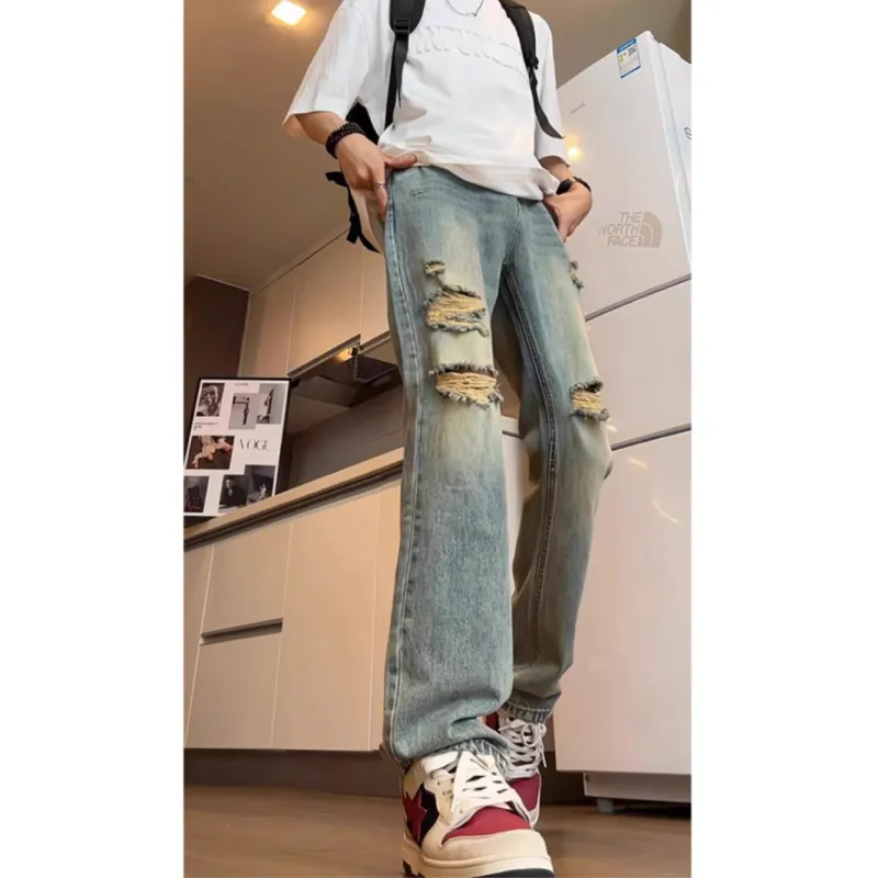 PANDA ADEVIL Jeans Unisex Blue-1