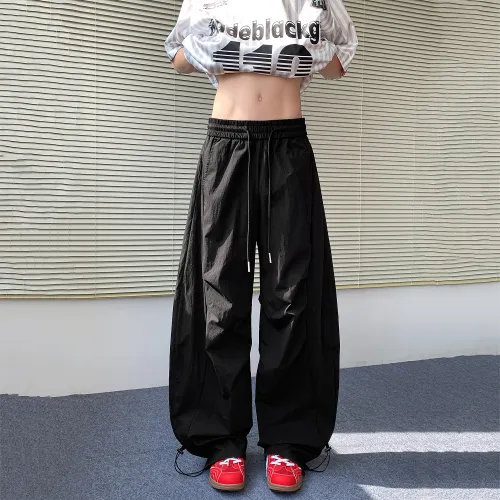 LOOX! Casual Pants Unisex Black
