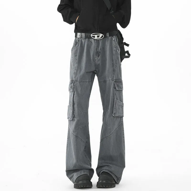 LOOX! Casual Pants Unisex Gray-5