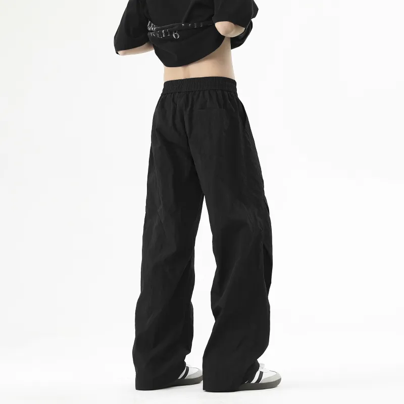 LOOX! Casual Pants Unisex Beige Apricot-9