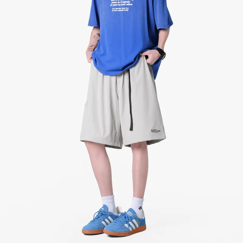 LOOX! Cargo Shorts Unisex Cyan Water Blue-6