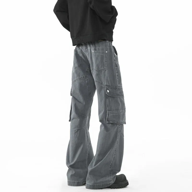 LOOX! Casual Pants Unisex Gray-4