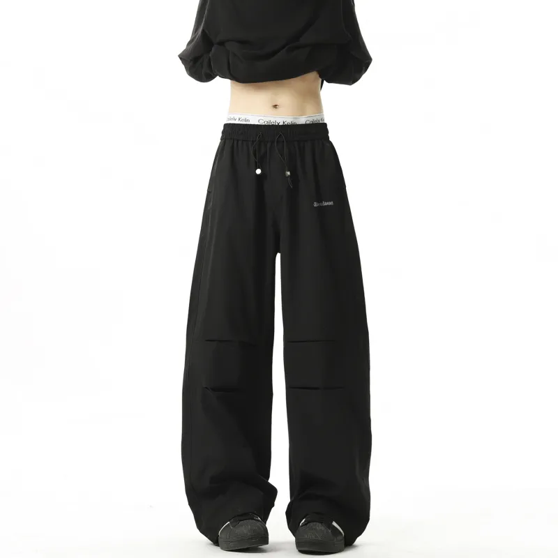 LOOX! Casual Pants Unisex White Gray-4