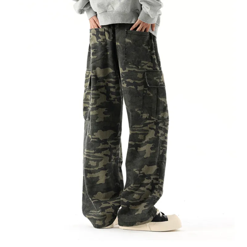 LOOX! Cargo Pants Unisex Matcha Green-3