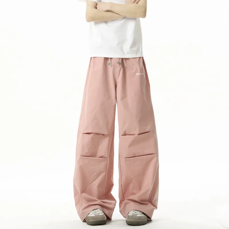LOOX! Casual Pants Unisex White Gray-11