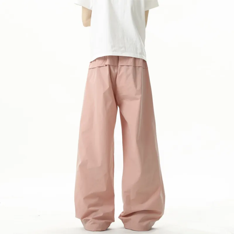 LOOX! Casual Pants Unisex White Gray-14