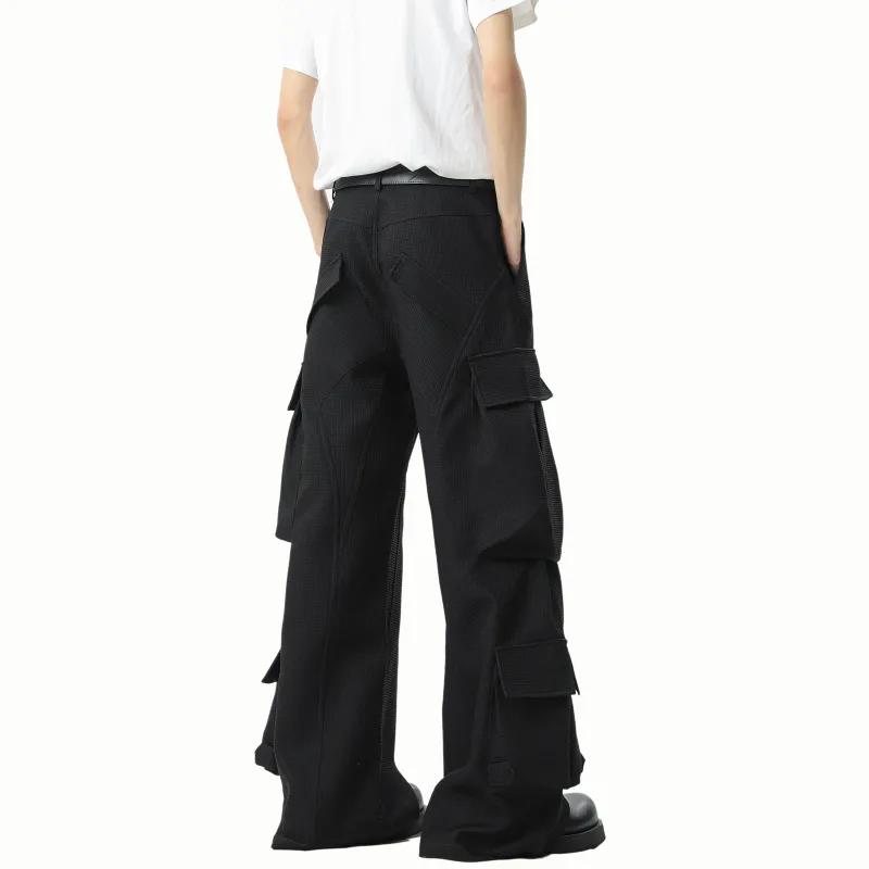 WELTER EXPERIMENT Cargo Pants Unisex Classic Black-9