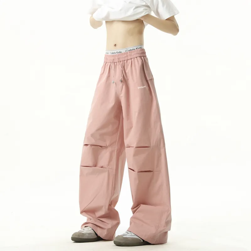 LOOX! Casual Pants Unisex White Gray-12