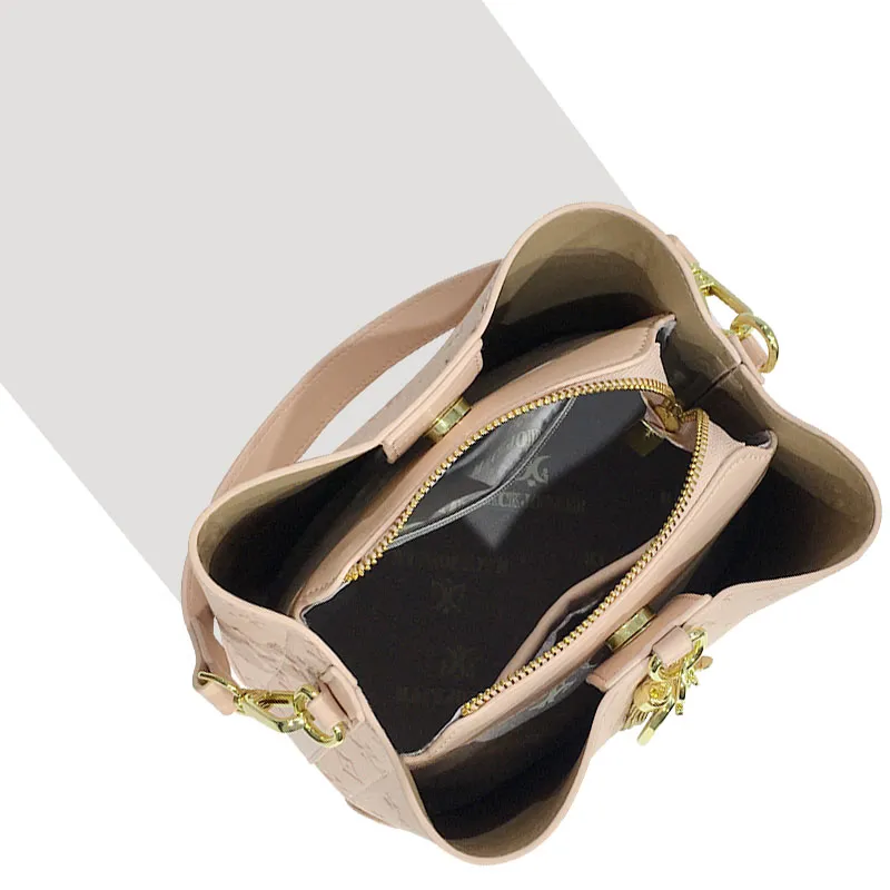 MACK JODAER Synthetic Leather Shoulder Bag, Crossbody Bag, Handbag Regular Women's Peach Blossom-7