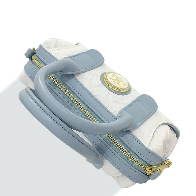 MACK JODAER Synthetic Leather Shoulder Bag, Crossbody Bag, Handbag Regular Women's Light Blue-6