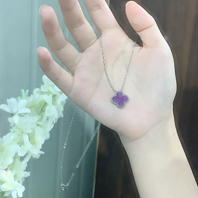 Zheng Tai Fook Alloy Necklaces Women's-3