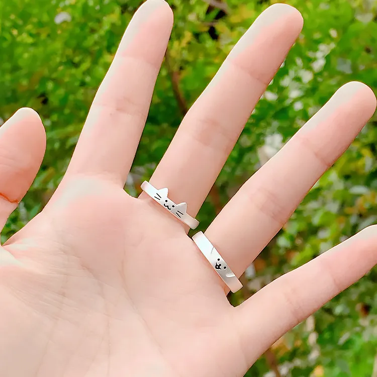 Zheng Tai Fook S925 Silver Rings Unisex-2
