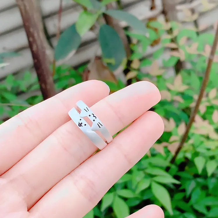 Zheng Tai Fook S925 Silver Rings Unisex-1