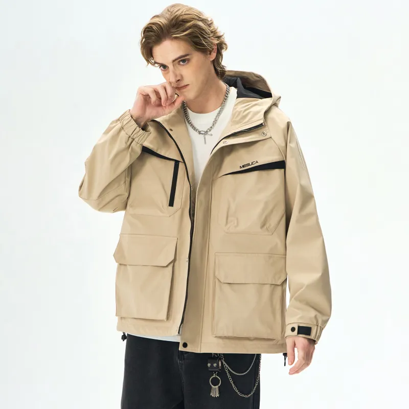 MESUCA Waterproof And Windproof Windbreaker Jacket Unisex-10